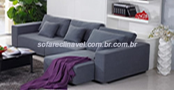 sofás com controle remoto